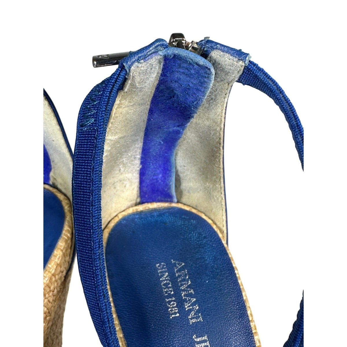 Armani Jeans Platform Wedges - Brandsamsara