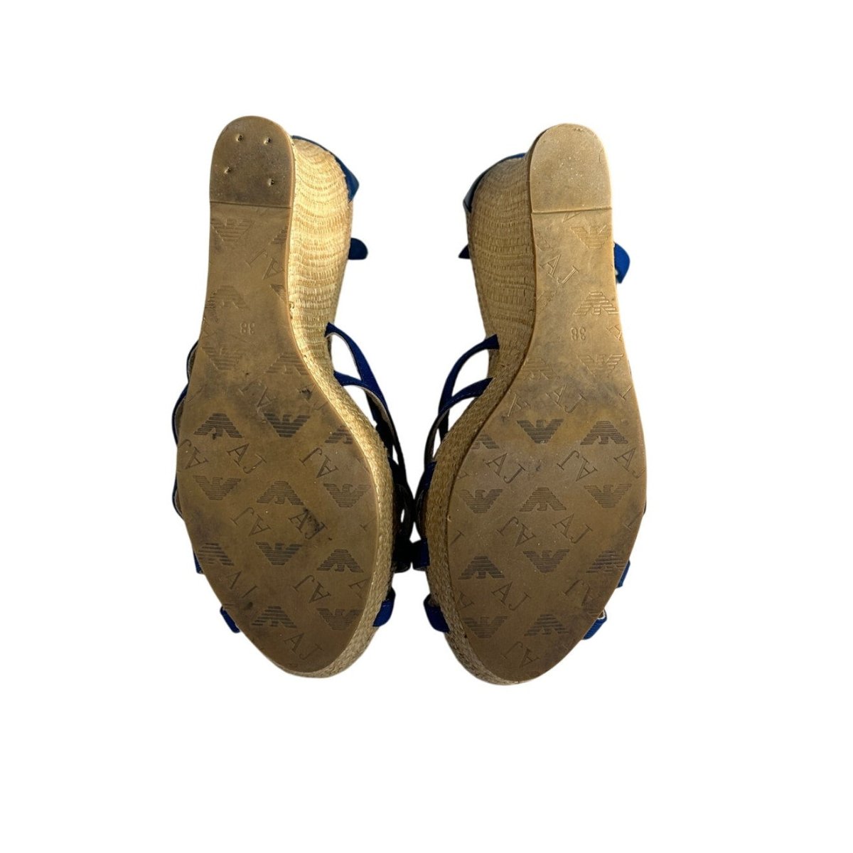 Armani Jeans Platform Wedges - Brandsamsara