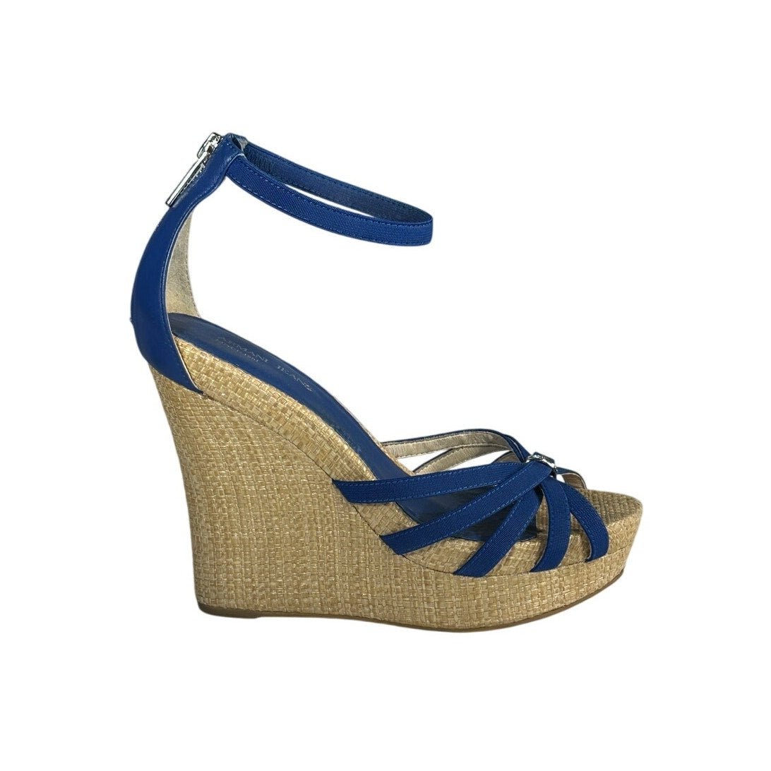 Armani Jeans Platform Wedges - Brandsamsara