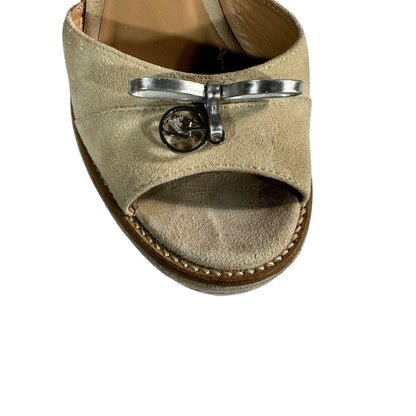 Armani Jeans Suede Wedges - Brandsamsara