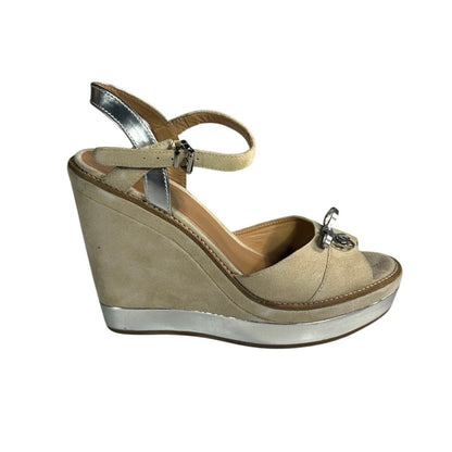 Armani Jeans Suede Wedges - Brandsamsara
