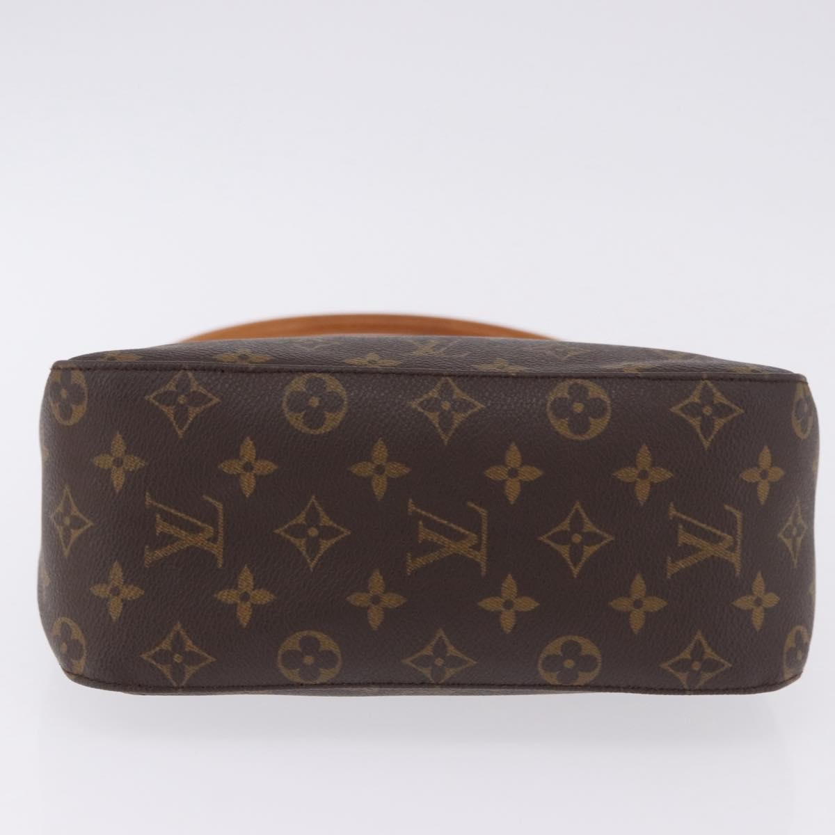Louis Vuitton Looping Monogram Canvas, Brown, Canvas, Handbag