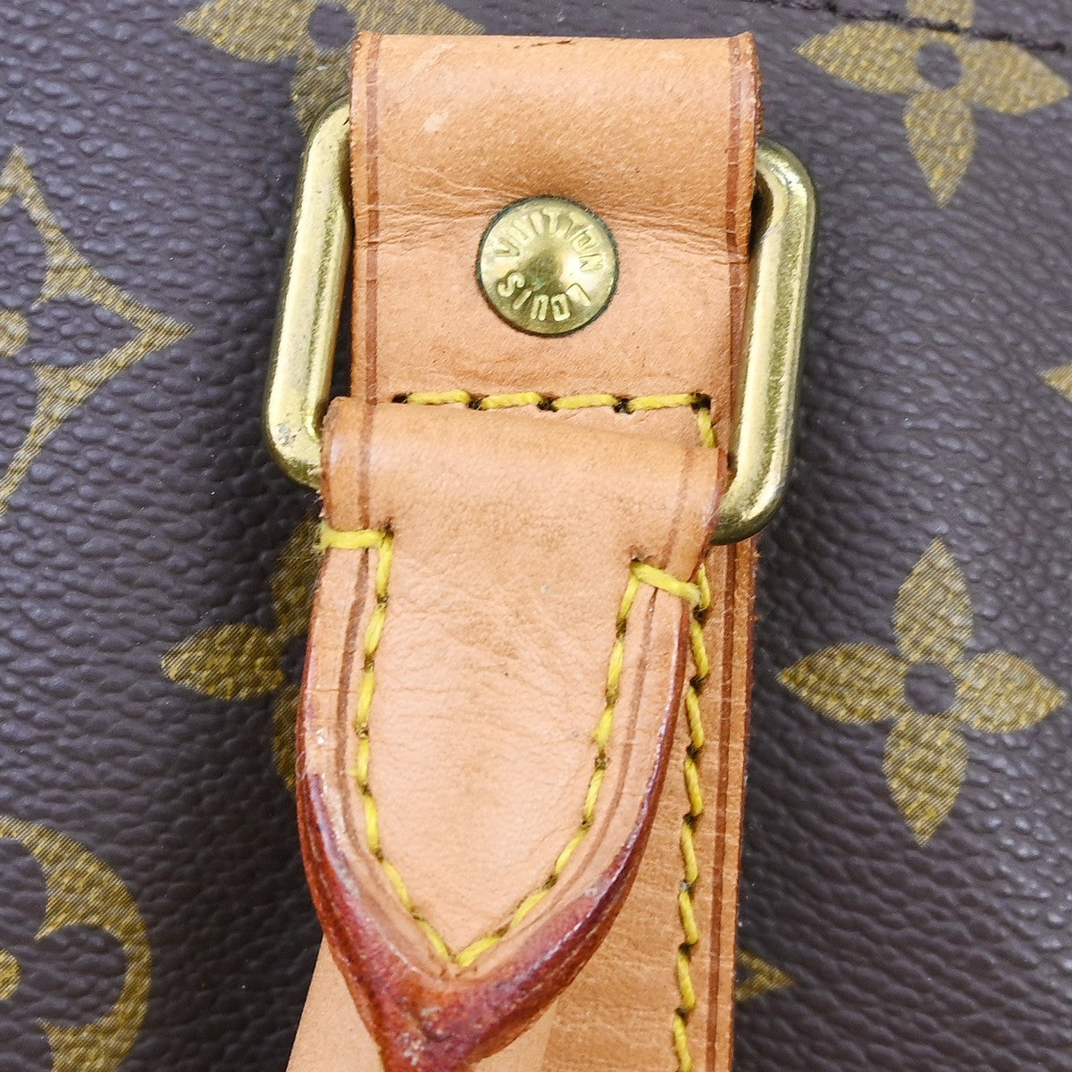 Louis Vuitton Keepall Monogram Canvas, Brown, Canvas, Travel Bag