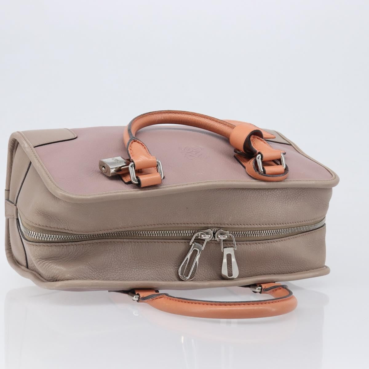 Loewe Amazona Leather, Pink, Leather, Handbag