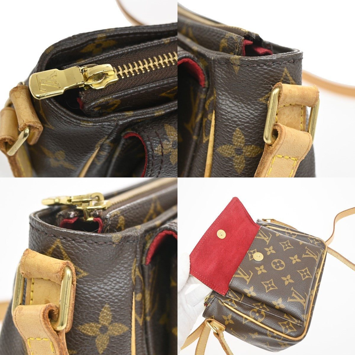 Louis Vuitton Viva Cite Monogram Canvas, Brown, Leather, Handbag