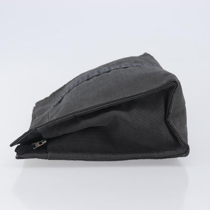 Hermes Herline Cosmetic Canvas, Gray, Canvas, Toiletry Case