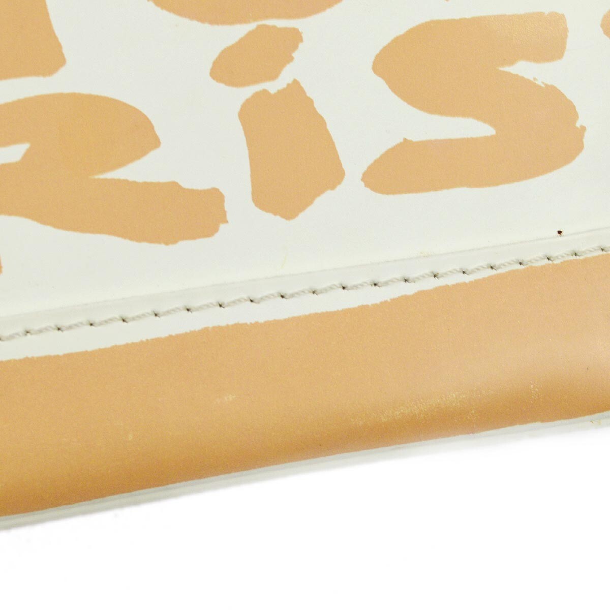 Louis Vuitton Alma Limited Edition Graffiti Leather, Beige, Leather, Handbag
