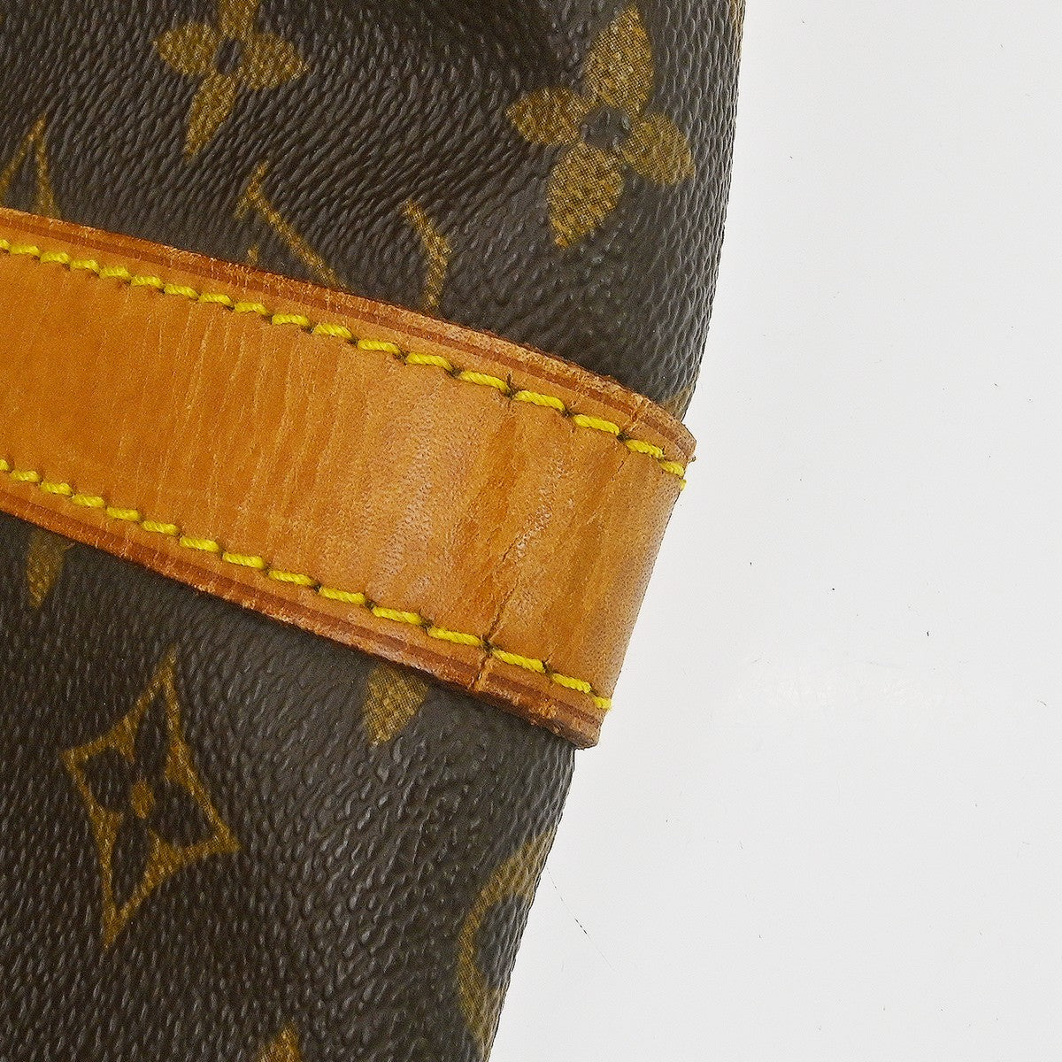 Louis Vuitton Keepall Monogram, Brown, Canvas, Travel Bag