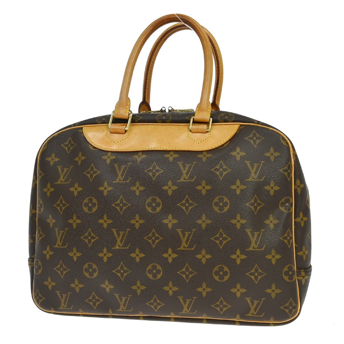 Louis Vuitton Deauville Monogram Canvas, Brown, Canvas, Handbag