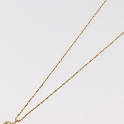 Christian Dior Logo Pendant Metal, Gold, Metal, Necklace