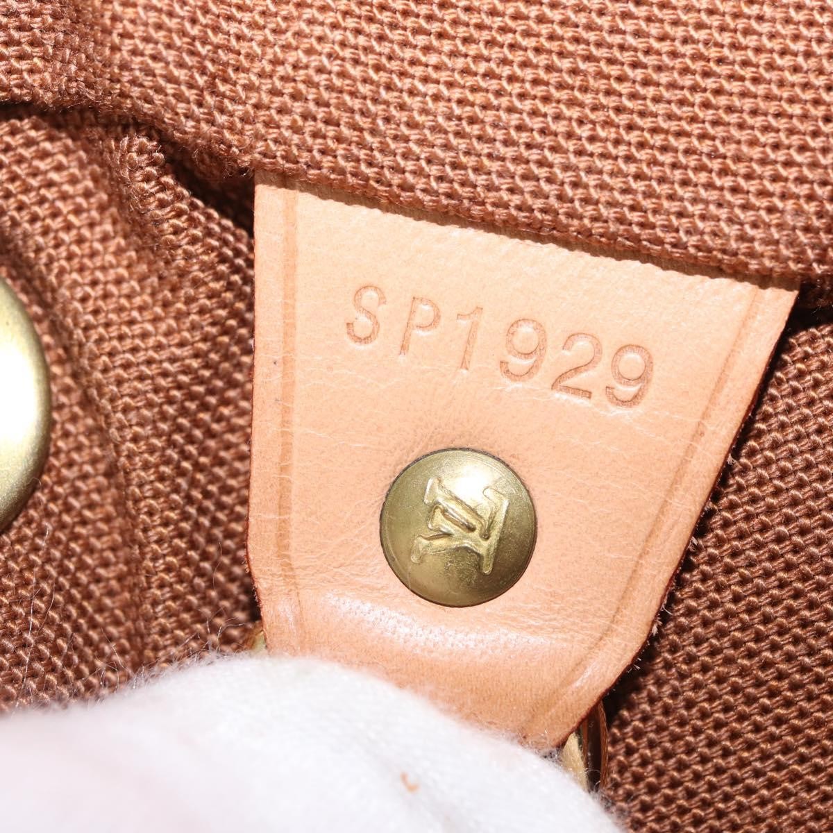 Louis Vuitton Vintage Montsouris Monogram Canvas, Brown, Canvas, Backpack