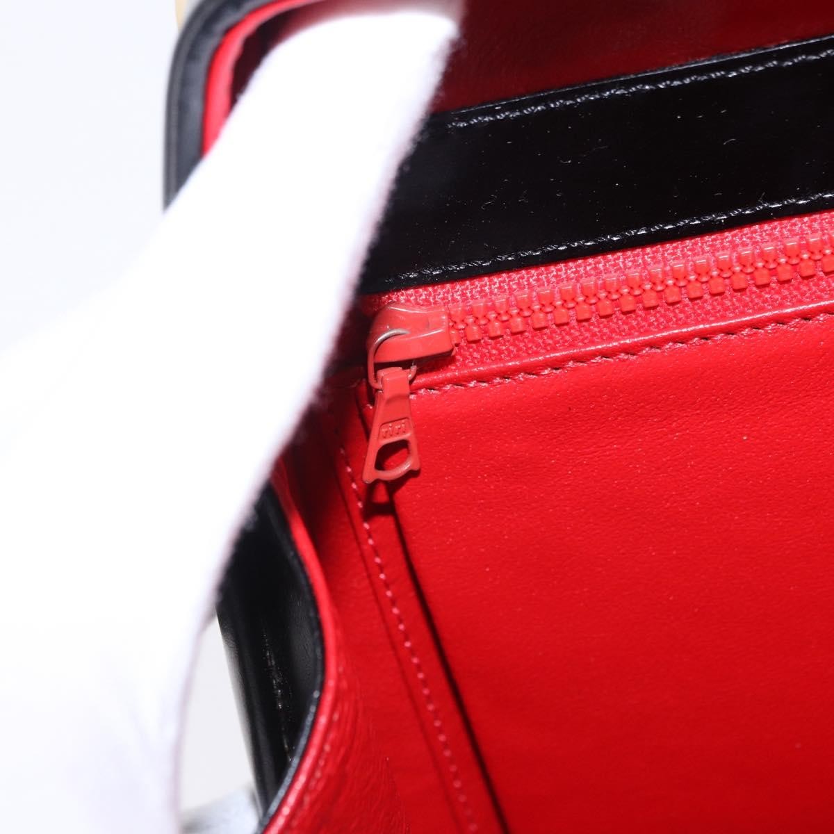 Celine Vintage Leather, Black, Leather, Shoulder Bag