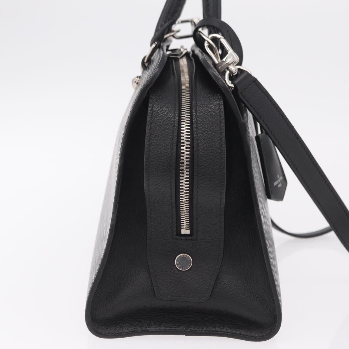 Louis Vuitton Vaneau Epi Leather, Black, Leather, Handbag