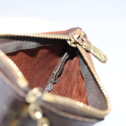 Louis Vuitton Pochette clés NM Canvas, Brown, Canvas, Wallet