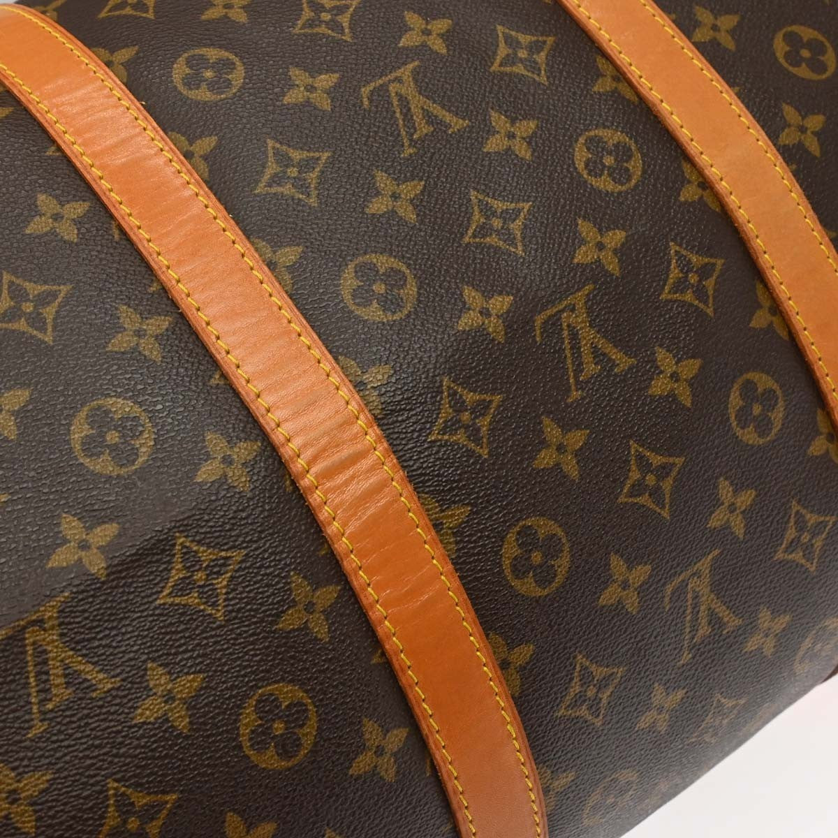Louis Vuitton Keepall Monogram Canvas, Brown, Canvas, Travel Bag