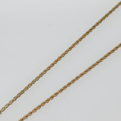 "Christian Dior Vintage pendant necklace Gold-plated Metal, Enamel & Rhinestones", Gold, Metal, Necklace