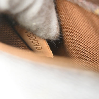 Louis Vuitton Pochette Gange Monogram Canvas, Brown, Canvas, Clutch