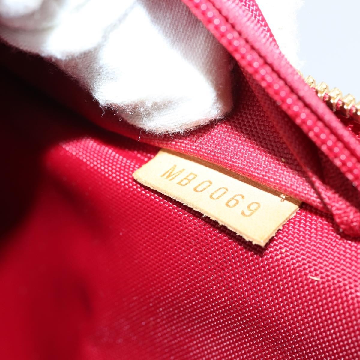 Louis Vuitton Pegase Luggage Monogram Vernis, Red, Patent Leather, Travel Bag