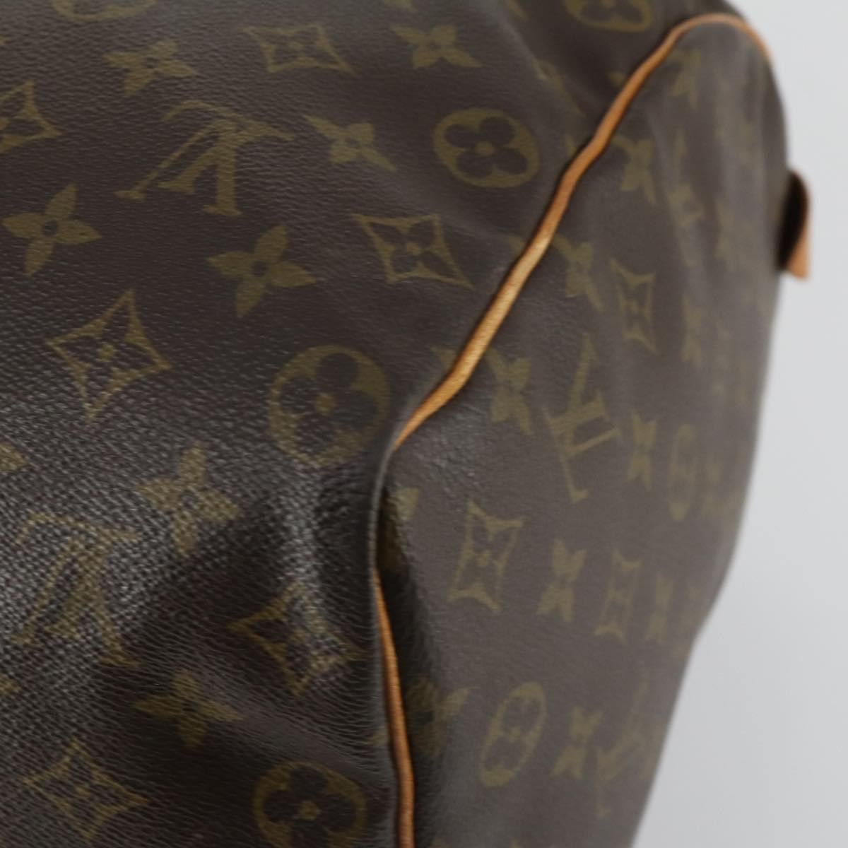 Louis Vuitton Keepall Monogram Canvas, Brown, Canvas, Travel Bag