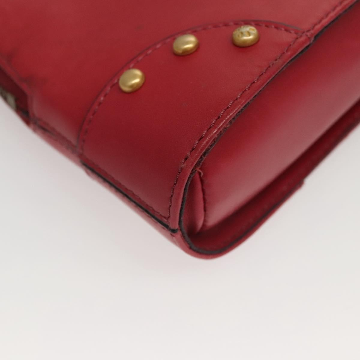 Celine Vintage Leather, Red, Leather, Shoulder Bag