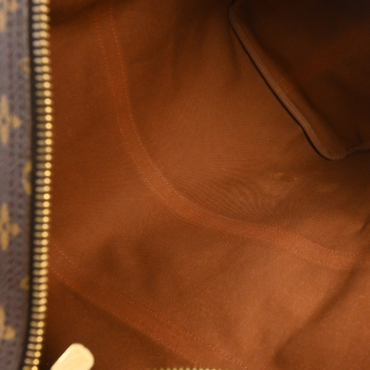 Louis Vuitton Keepall Bandoulière Monogram, Brown, Canvas, Travel Bag