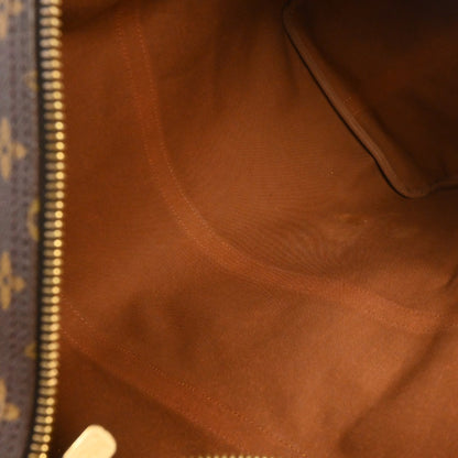 Louis Vuitton Keepall Bandoulière Monogram, Brown, Canvas, Travel Bag