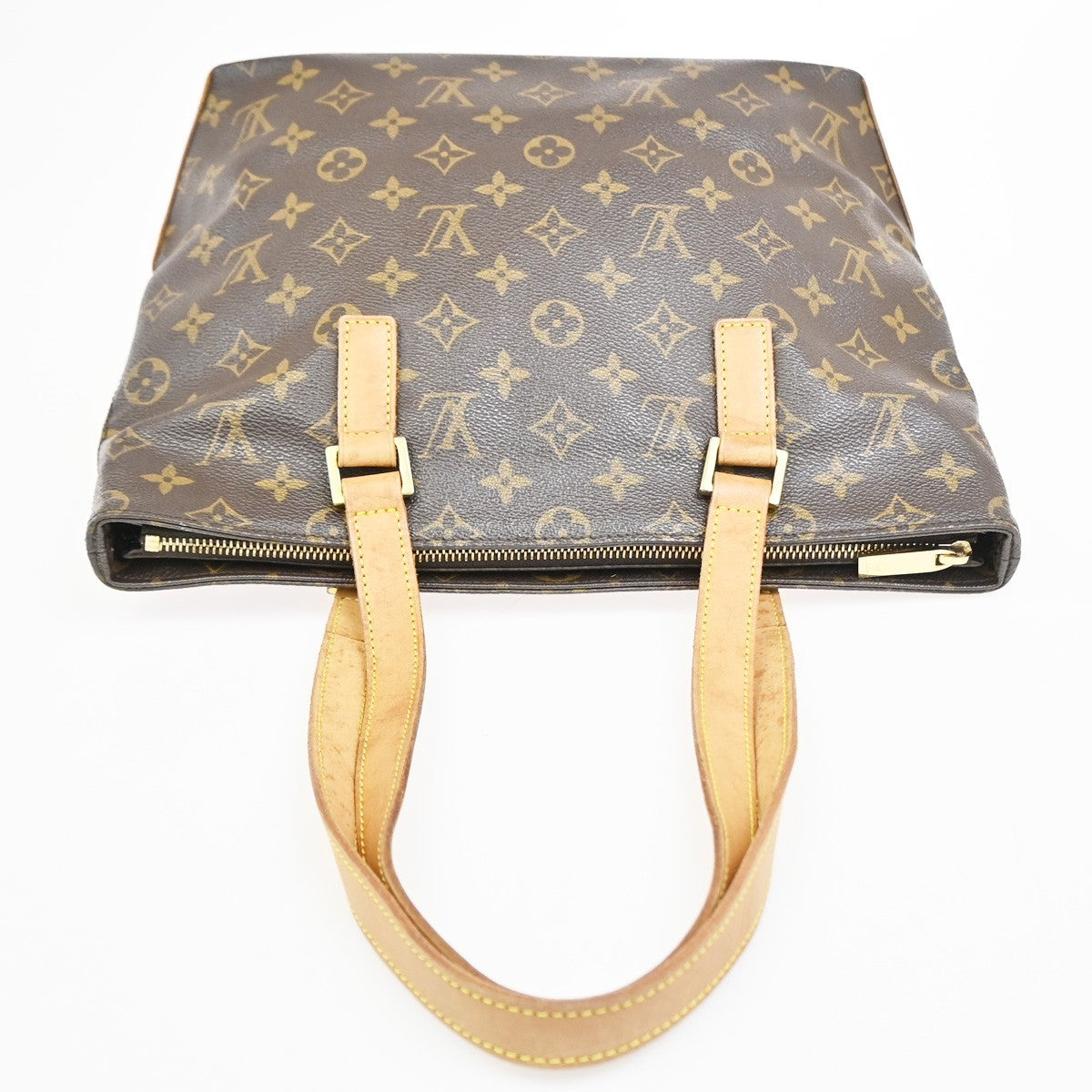Louis Vuitton Cabas Piano Monogram Canvas, Brown, Canvas, Tote Bag