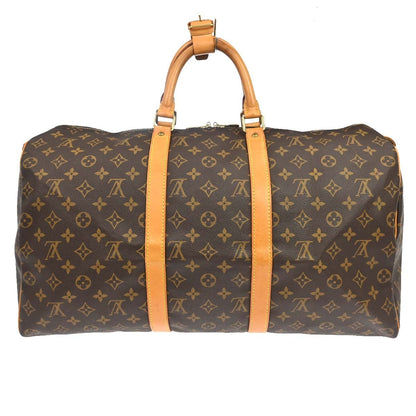 Louis Vuitton Keepall Monogram Canvas, Brown, Canvas, Travel Bag