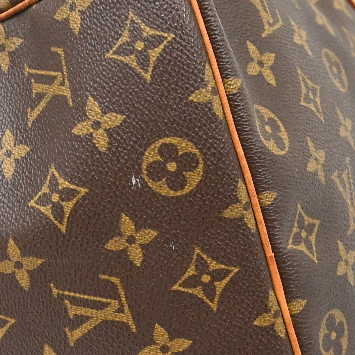 Louis Vuitton Keepall Monogram Canvas, Brown, Canvas, Travel Bag