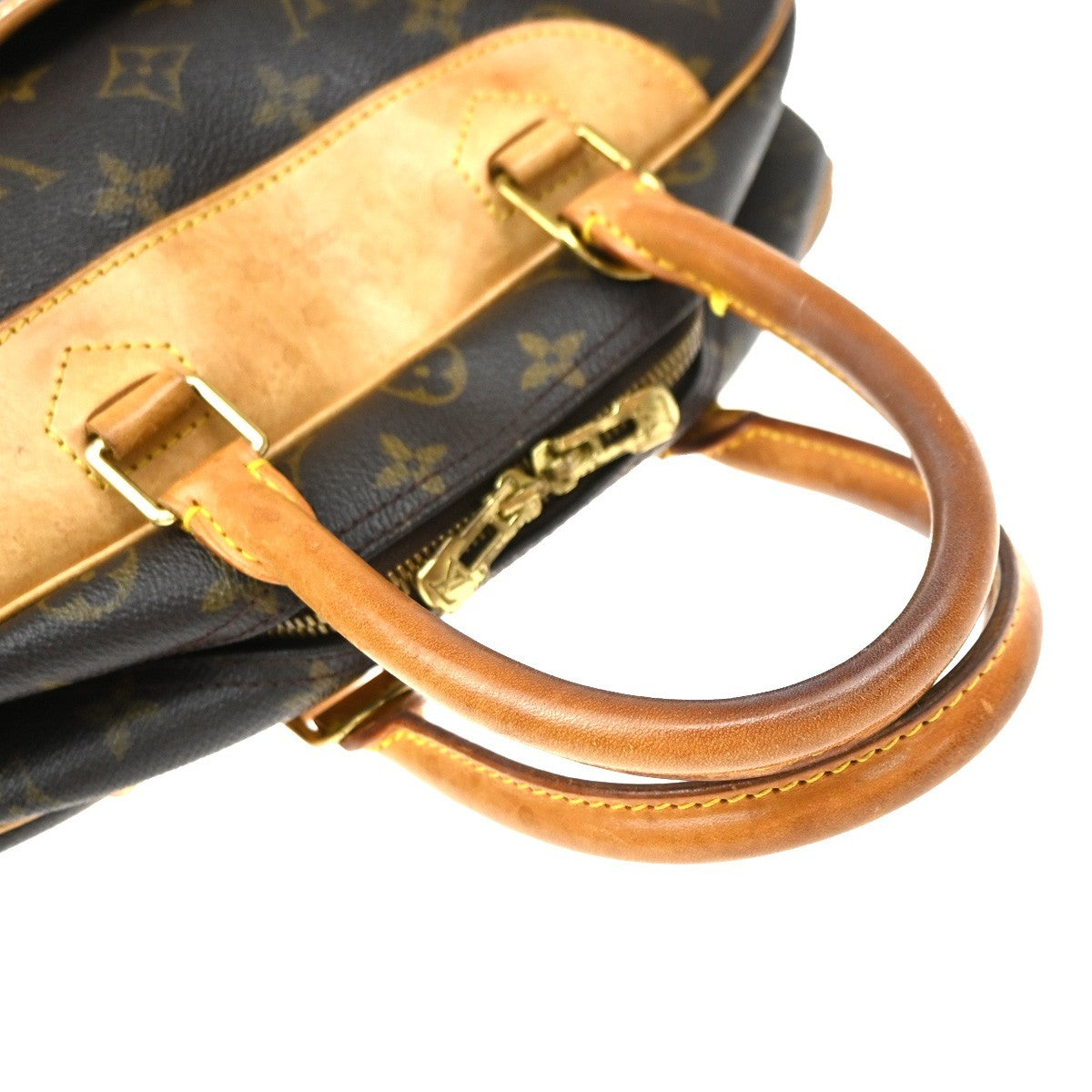 Louis Vuitton Trouville Monogram Canvas, Brown, Canvas, Handbag