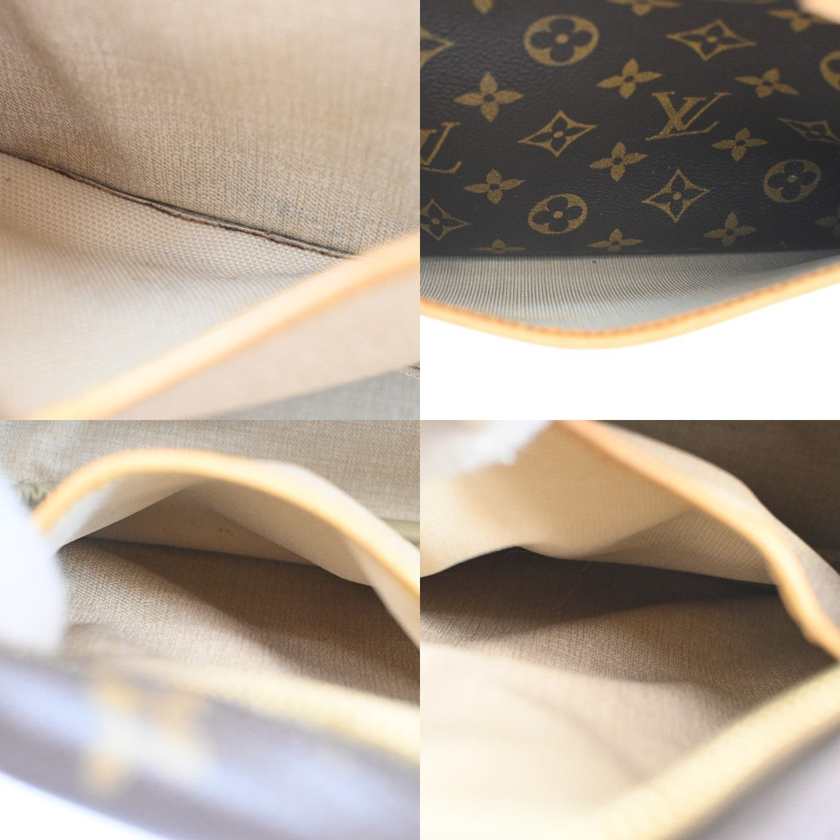 Louis Vuitton Trouville Monogram Canvas, Brown, Canvas, Handbag