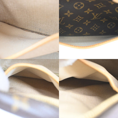 Louis Vuitton Trouville Monogram Canvas, Brown, Canvas, Handbag
