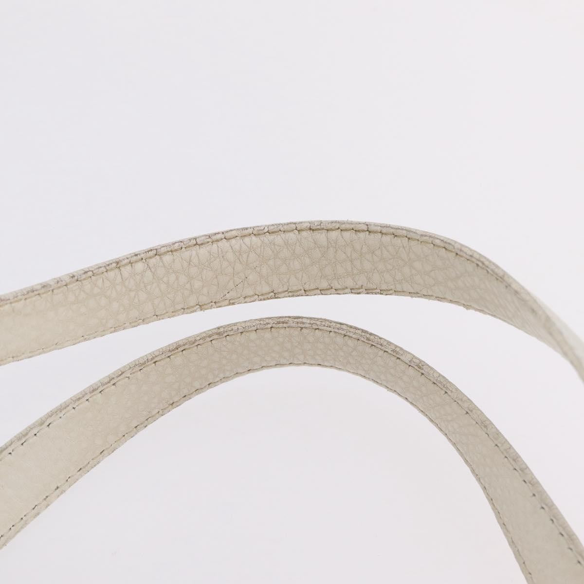 Celine Handbag Leather, White, Leather, Handbag