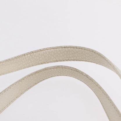 Celine Handbag Leather, White, Leather, Handbag