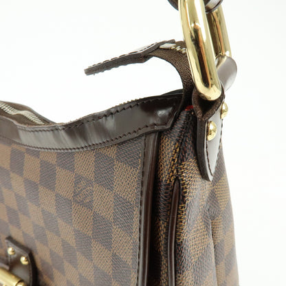 Louis Vuitton Highbury Damier, Brown, Canvas, Handbag