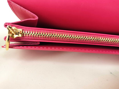Louis Vuitton Sarah Monogram Vernis, Pink, Patent Leather, Wallet
