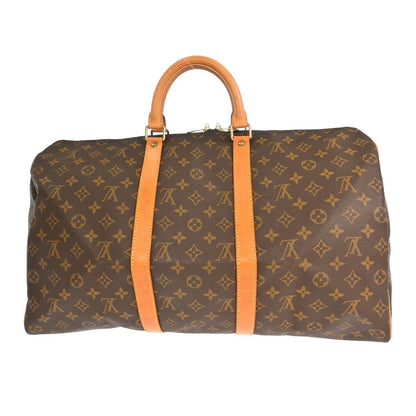 Louis Vuitton Keepall Monogram Canvas, Brown, Canvas, Travel Bag