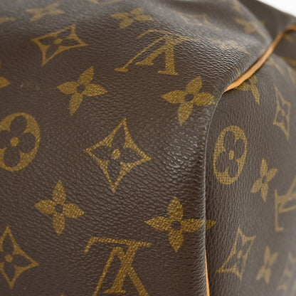 Louis Vuitton Keepall Monogram Canvas, Brown, Canvas, Travel Bag