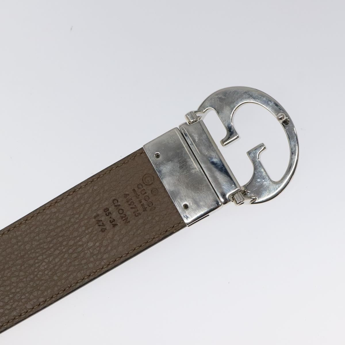 Gucci 1973 Reversible Belt (Outlet) Leather, Black, Leather, Belt