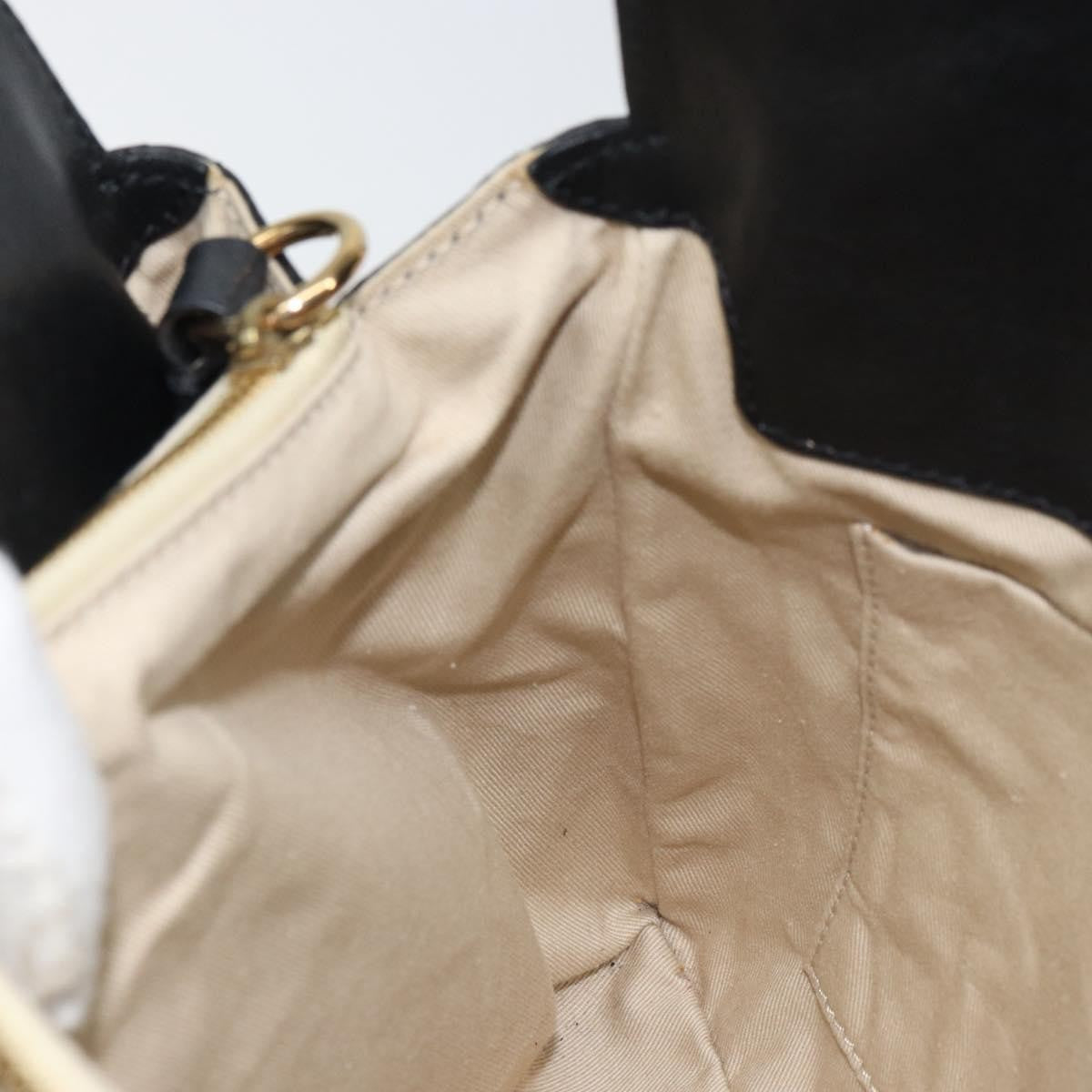 Chloe Irène Leather, Black, Leather, Tote Bag