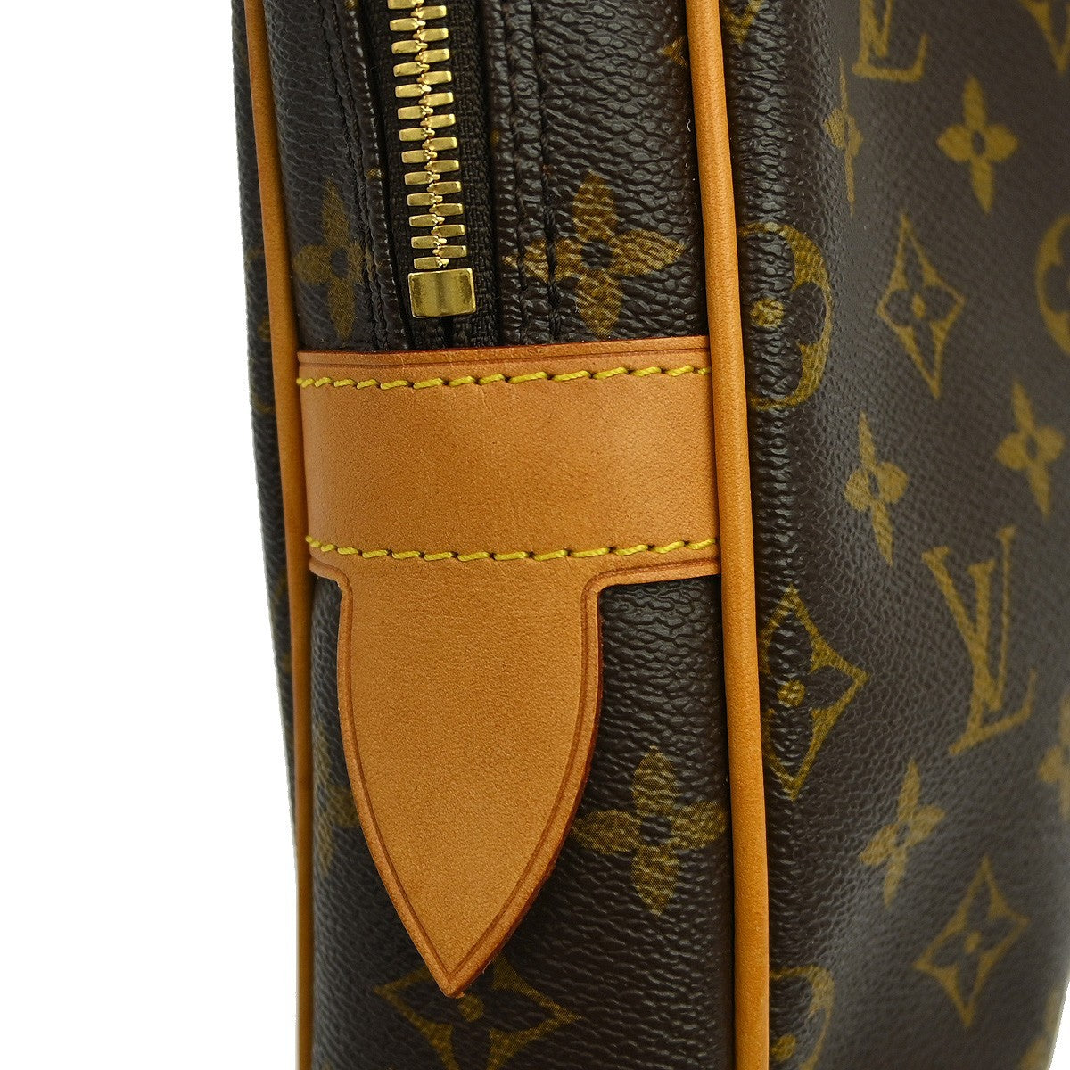 Louis Vuitton Porte-Documents Voyage Monogram, Brown, Canvas, Briefcase