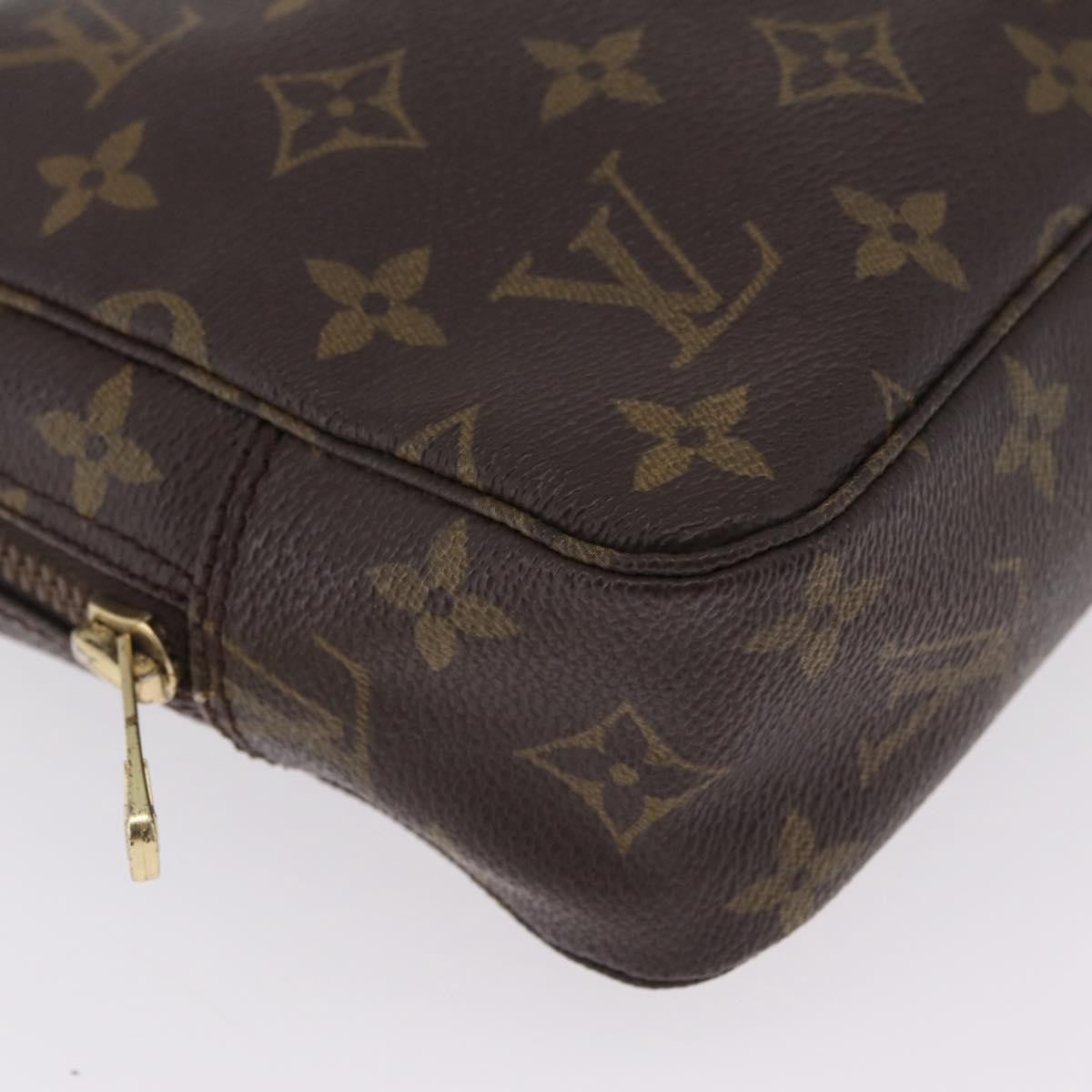 Louis Vuitton Trousse Toilette Monogram Canvas, Brown, Canvas, Clutch