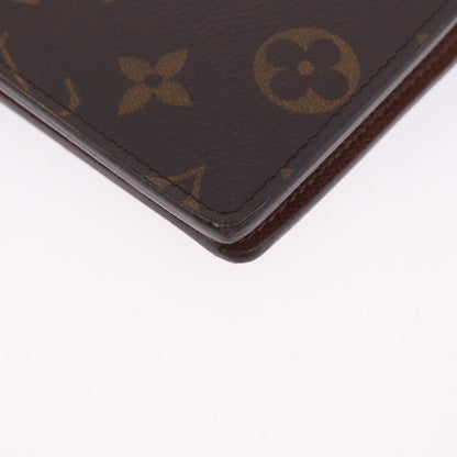 Louis Vuitton Brazza Monogram Canvas, Brown, Canvas, Wallet