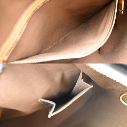 Louis Vuitton Cabas Mezzo Monogram Canvas, Brown, Canvas, Tote Bag