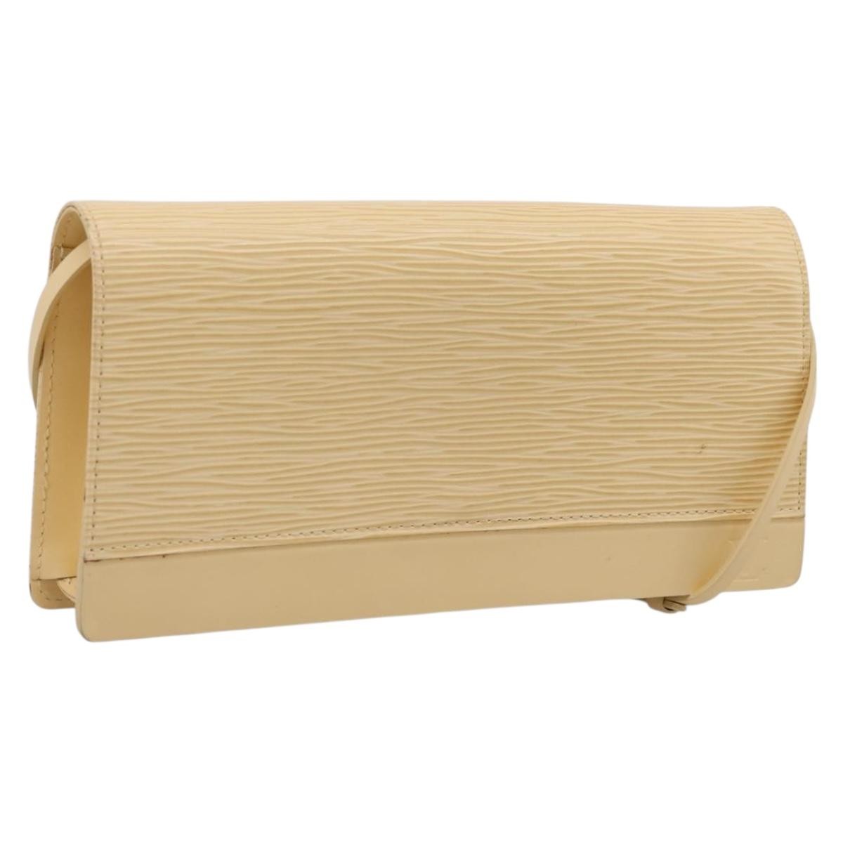 Louis Vuitton Honfleur Epi Leather, Beige, Leather, Handbag