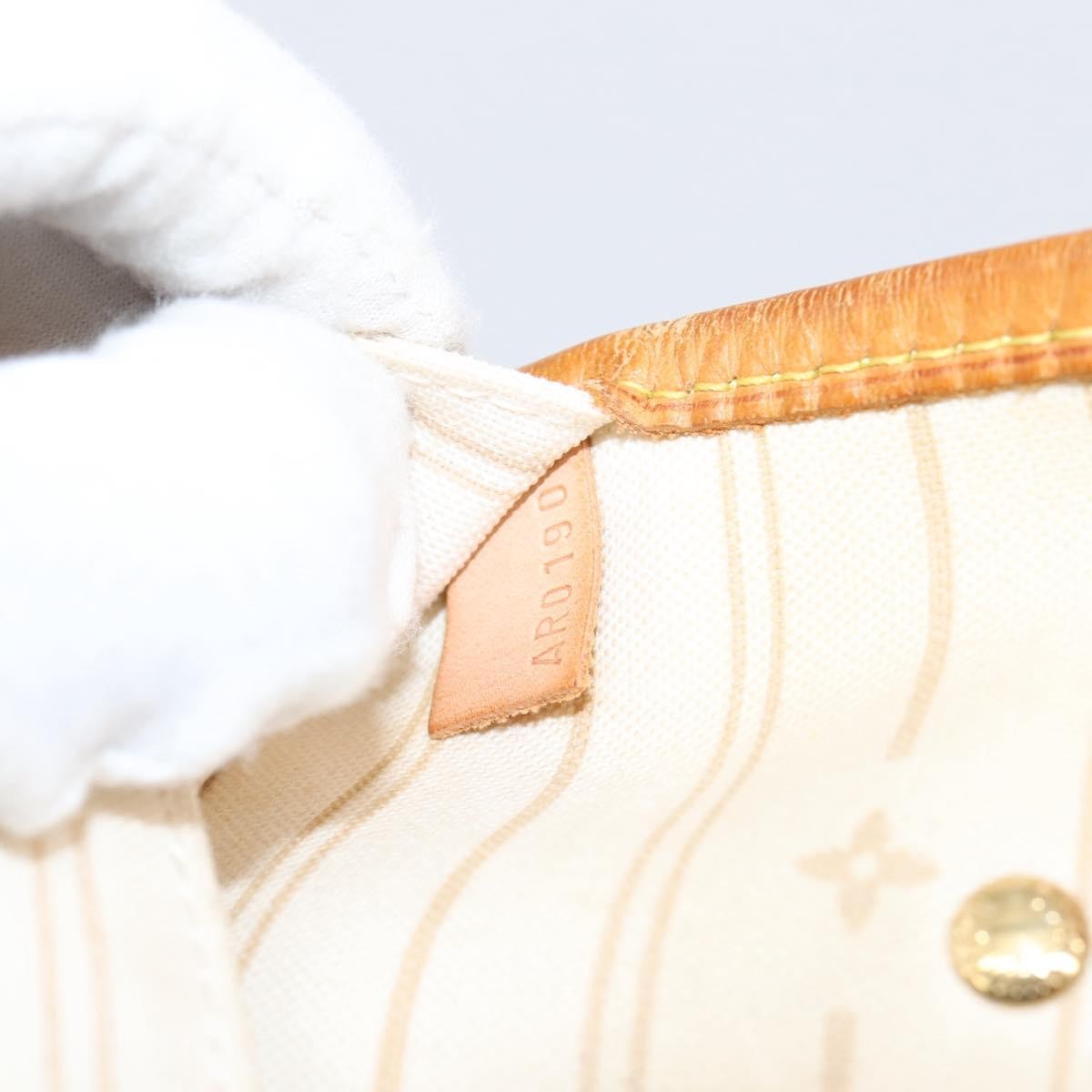 Louis Vuitton Neverfull Damier, Beige, Canvas, Tote Bag