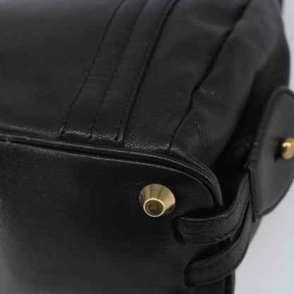 Chloe Irène Leather, Black, Leather, Tote Bag