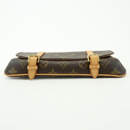 Louis Vuitton Marelle Waist Monogram Canvas, Brown, Canvas, Handbag