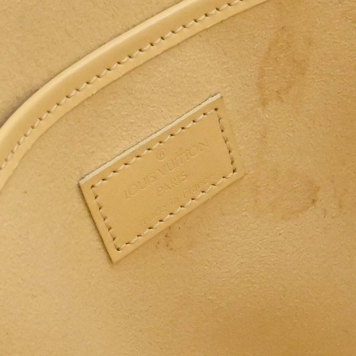 Louis Vuitton Noctambule Epi Leather, Yellow, Leather, Handbag