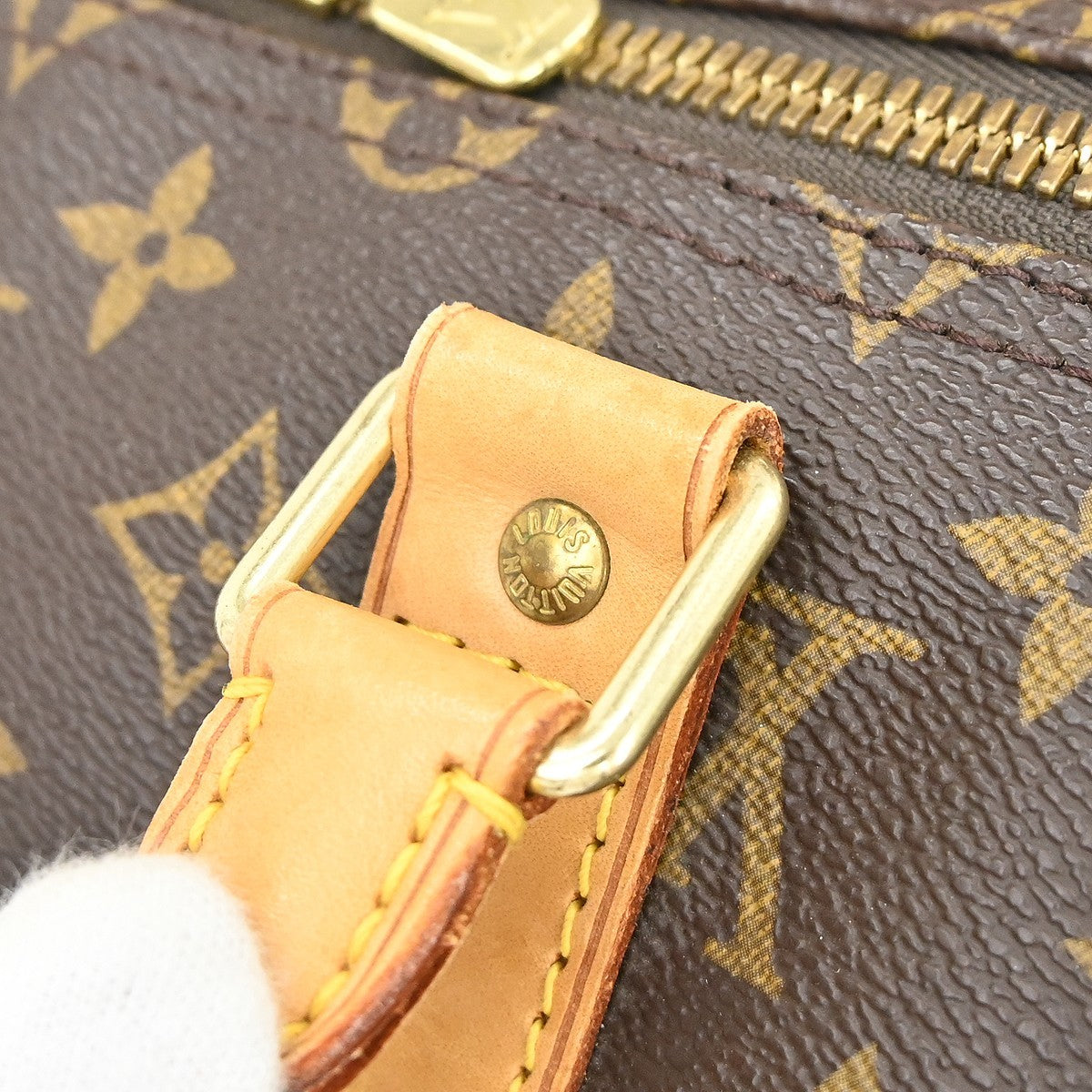 Louis Vuitton Keepall Monogram Canvas, Brown, Canvas, Travel Bag